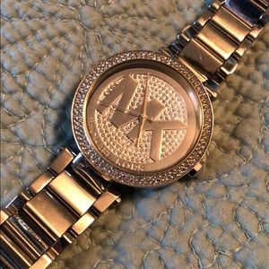Rhinestone Michael Kors Watch